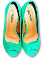 PEEP TOE - VERDE OLIVA