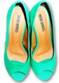 PEEP TOE - VERDE OLIVA